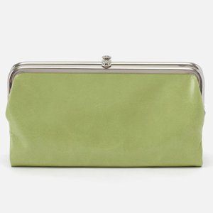 NWT New Hobo Lauren Wallet Clutch Seamist Leather Retired Rare